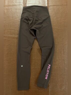 Lululemon Brown Peloton High Rise Wunder Train Leggings  - Size 4